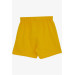 Baby Boy Shorts Waist Elastic Lacing Accessory Basic Yellow (9 Months-3 Years)