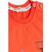 Newborn Baby Boy Dinosaur Printed T-Shirt Orange (9Mths-3Yrs)