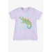 Newborn Baby Boy T-Shirt 100% Cotton Printed Color Beige (9Mths-3Yrs)