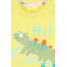 Newborn Baby Boy's Chameleon Print T-Shirt, Yellow (9Mths-3Yrs)
