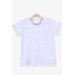 Baby Boy T-Shirt With Pockets Light Gray Melange (9 Months-3 Years)
