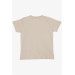 Baby Boy T-Shirt Cool Perfect Friends Themed Beige (9 Months-3 Years)