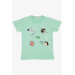 Baby Boy T-Shirt Cool Perfect Friends Themed Water Green (9 Months-3 Years)