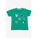 Baby Boy T-Shirt Cool Perfect Friends Themed Green (9 Months-3 Years)
