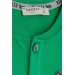 تي شيرت بيبي ولادي ذو اكمام طويلة له جيوب وشعار /اخضر(9شهور -3سنوات)