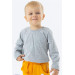 Baby Boy Long Sleeve T-Shirt With Pocket Orange (9 Months-3 Years)