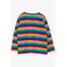Baby Boy Long Sleeve T-Shirt Striped Mixed Color (1.5 Years)