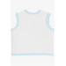 Baby Boy Vest Buttoned White (0-3-9 Months)