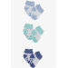 Baby Boy Newborn Socks 2 Colors 3 Packs Mixed Color (0-3 Months)