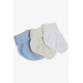 Baby Boy Newborn Socks Ankle 3 Pack Mixed Color (0-3 Months)