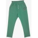 Boy's Sweatpants Crest Basic Mint Green (4-8 Years)