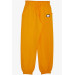 Boy's Sweatpants Yellow With Lace Accessory Pocket (Ages 5-9)