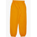 Boy's Sweatpants Yellow With Lace Accessory Pocket (Ages 5-9)