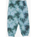 Boy's Sweatpants With Tie-Dye Patterned Pockets Mixed Color (1-4 Years)