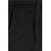 Boys' Sweatpants With Pockets And Lacing Accessories, Smoked Melange (Ages 5-9)