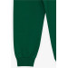 Boy's Sweatpants Green With Pockets (Ages 3-8)