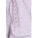 Boy's Sweatpants Light Gray Melange With Bag Pocket (1-4 Ages)