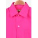 Boy Girl Shirt Basic Pink (7-13 Years)