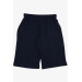 Boy's Capri Embroidery Pocket Lace Accessory Navy Blue (4-9 Years)