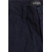 Boys Capri With Pockets And Buttons Navy Blue (8-14 Years)