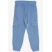 Boy's Jeans Light Blue (3-7 Years) With Elastic Waist Pocket