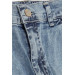 Boys Jeans Blue With Cargo Pocket Snap Fastener (10-14 Years)