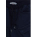 Boy's Trousers With Cargo Pockets And Elastic Waist Navy Blue (Ages 3-7)