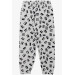 Boy's Pajama Set Patterned White (Age 5-9)