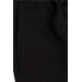 Boy's Shorts Waist Elastic Pocket Lace-Up Black (6-14 Years)
