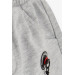 Boy's Shorts With Pocket Accessory Gray Melange (3-7 Years)