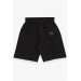 Boys Short Swith Pocket Accessories Black (8-14 Years)