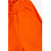 شورت ولادي لون خالص بدون نقوش لون برتقالي (3-7 سنوات)