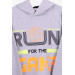 Boy's Sweatshirt Basketball Themed Gray (Ages 8-14)