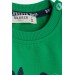 Boys Sweatshirt Camper Dinosaur Printed Green (1.5-5 Years)