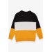 Boys Sweatshirt Pattern/Black (8-14Yrs)