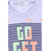 Boys T-Shirt Printed Gray Melange (9-14 Years)