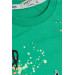 Boy's T-Shirt Printed Green (Ages 8-14)