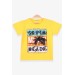 Boys T-Shirt Palm Printed Yellow (3-7 Years)