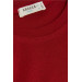 Boy's Long Sleeve T-Shirt Basic Claret Red (Age 5-9)