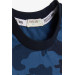 Boys Long Sleeve T-Shirt Camouflage Printed Mix Color (8-12 Years)