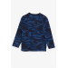 Boys Long Sleeve T-Shirt Camouflage Printed Mix Color (8-12 Years)