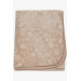 Golden Newborn Baby Blanket Beige With Emboss Embossed Pattern