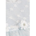 Baby Girl Dress With Tulle Guipure Flower Accessory Light Blue (6 Months-2 Years)