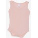 Baby Girl Snap Snap Body Jacquard Salmon (9 Months-3 Years)