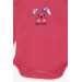 Baby Girl Snap Snap Body Bunny Printed Pink (9 Months-3 Years)