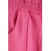 Baby Girl Sweatpants With Elastic Waist Pocket Fuchsia (1-4 Ages)