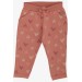 Newborn Baby Girls Heart Print Pajamas, Bright Orange (6Mths-2Yrs)