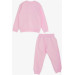 Baby Girl Tracksuit Set Kitty Printed Pink (3 Age)