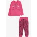 Baby Girl Tracksuit Set Leopard Pink (9 Months-3 Years)