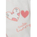 Baby Girl Hospital Release Pack Of 10 Heart Embroidered Ecru (0-3 Months)